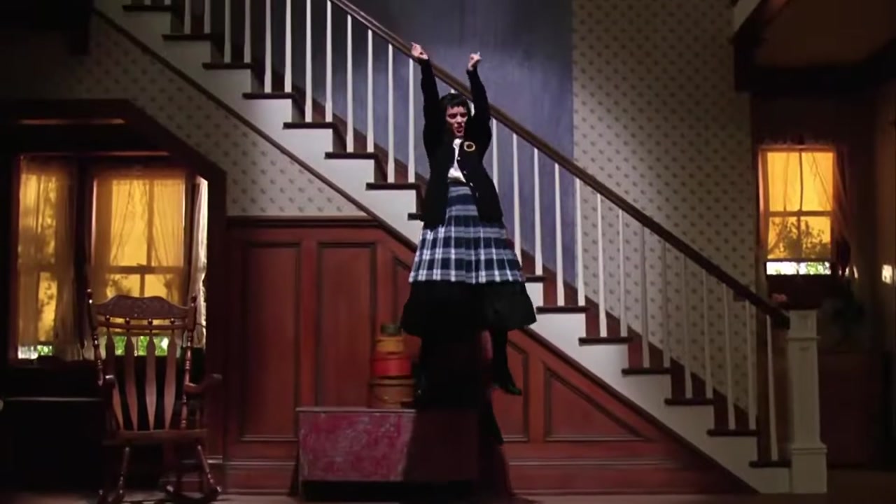 Beetlejuice — Lydia’s Levitation: a frame of the trend video