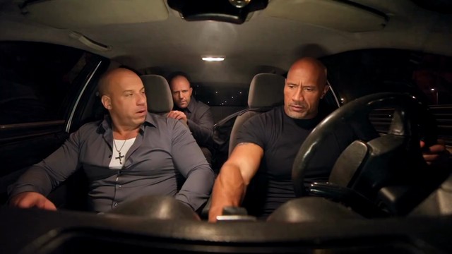 Fast & Furious — Conversazione in auto: un fotogramma del video del trend