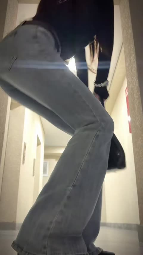 Hallway Strut: a frame of the trend video