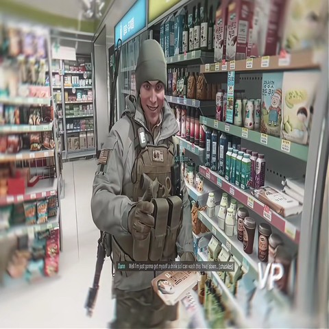 MW4 — шопинг в магазине: кадр из видео-тренда
