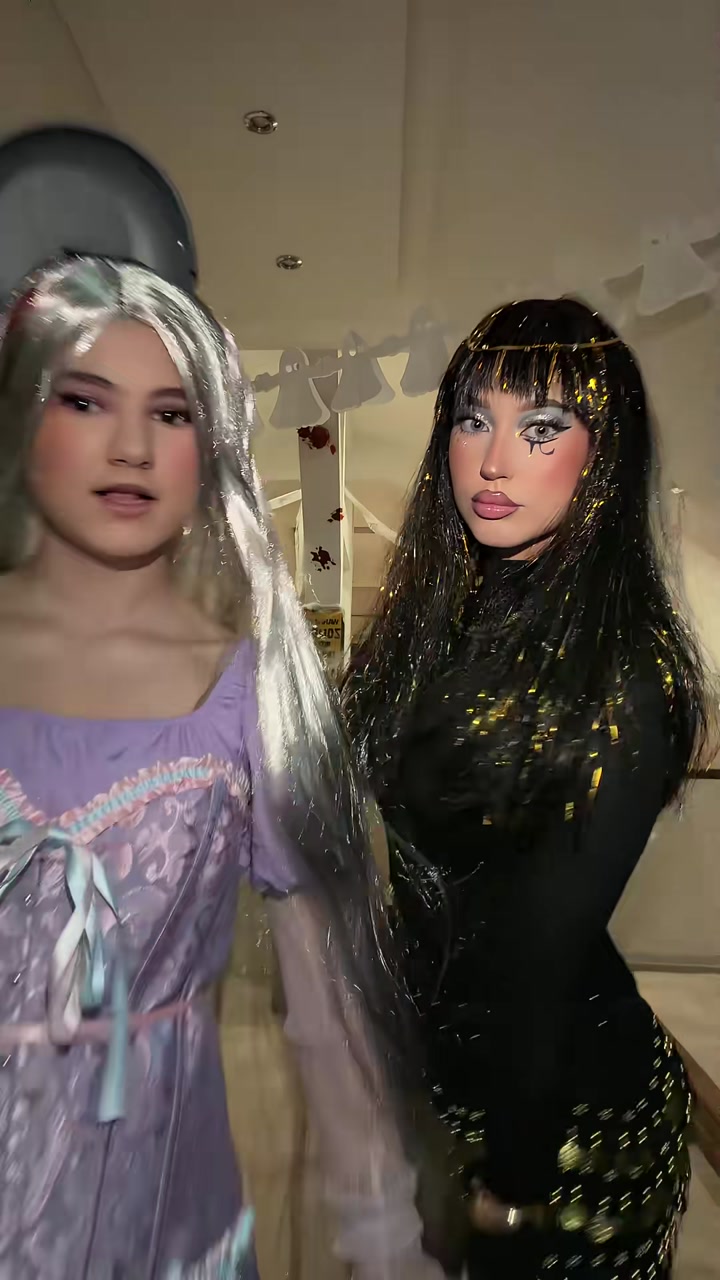 Rapunzel & Cleo — Costume Reveal: a frame of the trend video