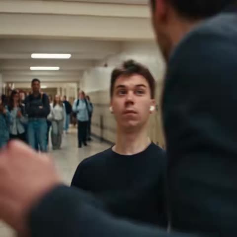 Spider-Man: edit IA: un fotogramma del video del trend